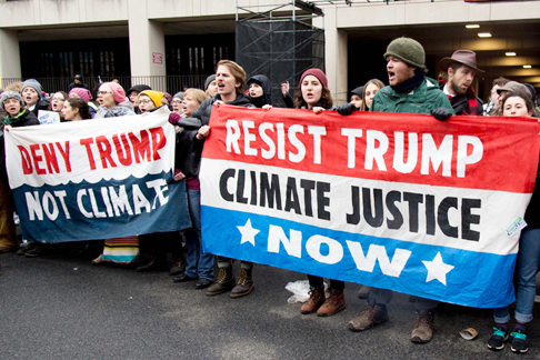 June 2017 Trump climate protest